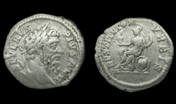 Septimius Severus, Denarius, Restoration of Rome Reverse